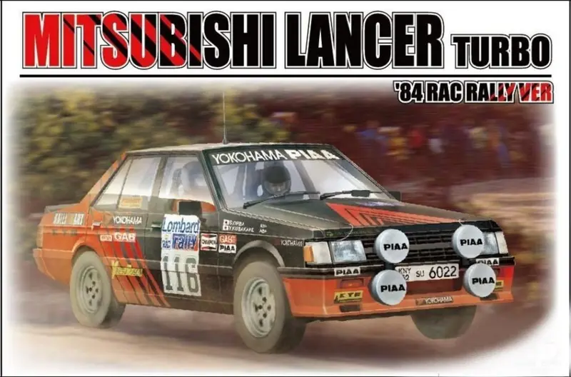 MITSUBISHI LANCER TURBO RAC RALLY VERSION 1984 KIT 1