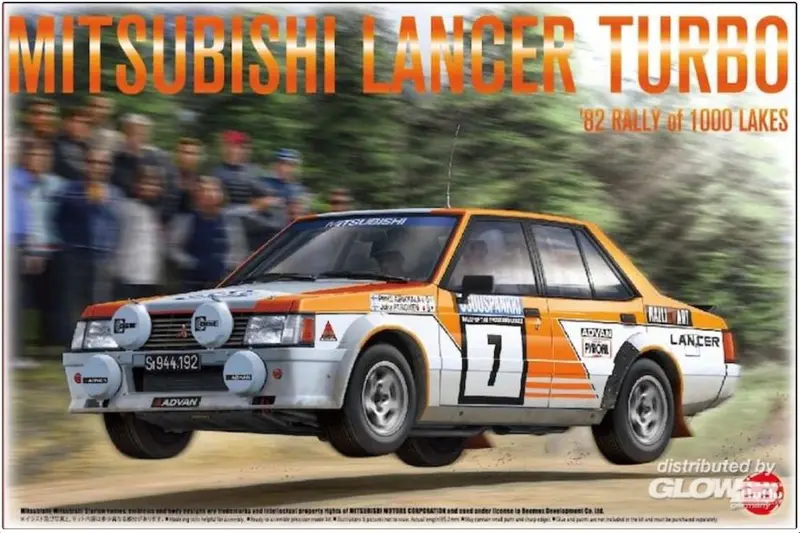 MITSUBISHI LANCER TURBO RALLY 1000 LAKES 1982 KIT 1