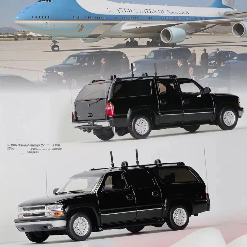 MK Miniatures 1/64 2003 Suburban GMT800 Diecast Model Car Limited Collection