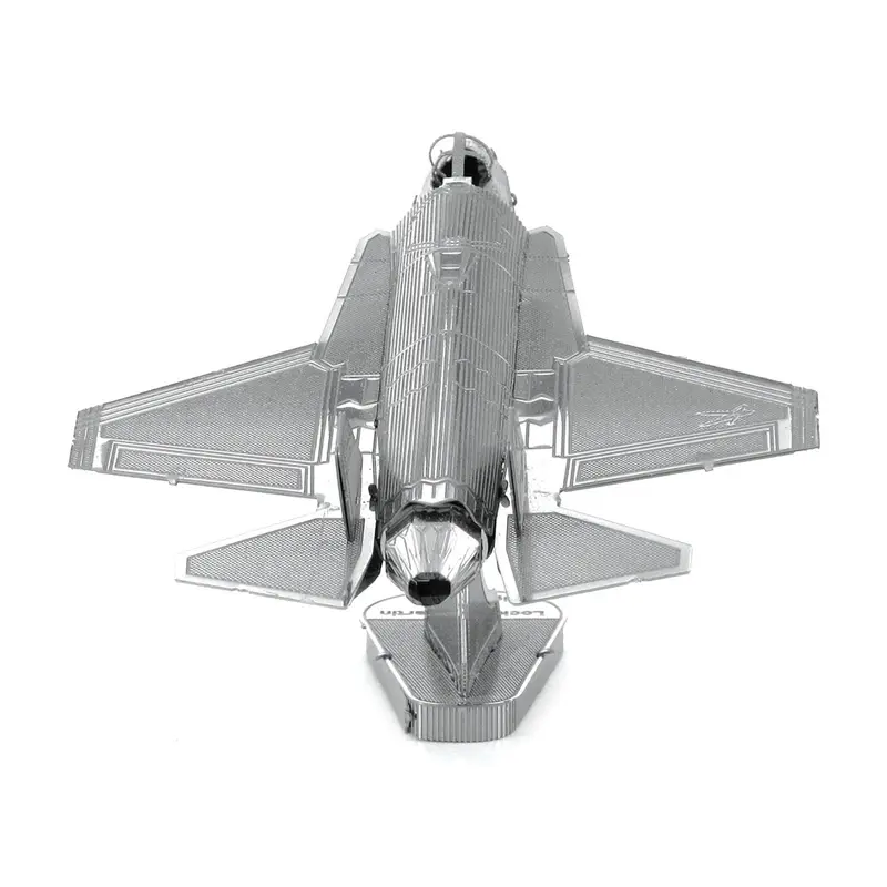 Model Kit Lockheed Martin F-35 Lightning II Aircraft (Moderate Difficulty) Steel Model by Metal Earth
