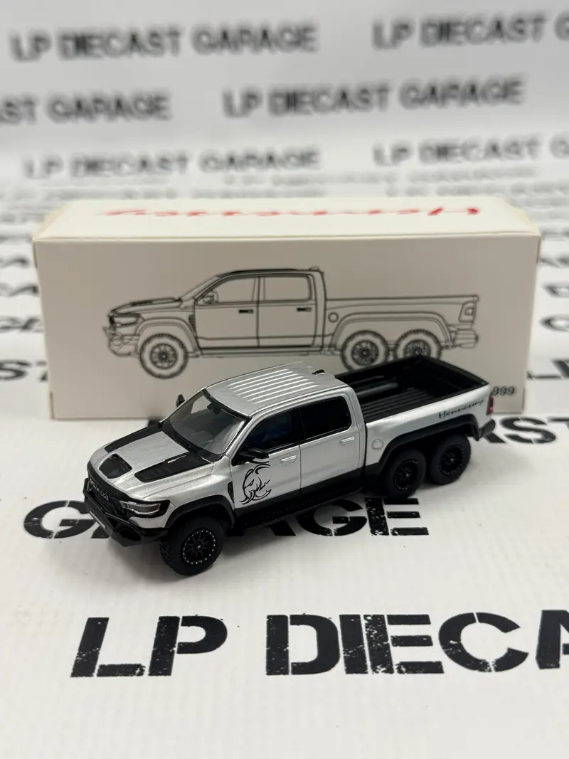 MODEL TRUCK 2022 Ram TRX Mammoth 6X6 Truck Silver 1