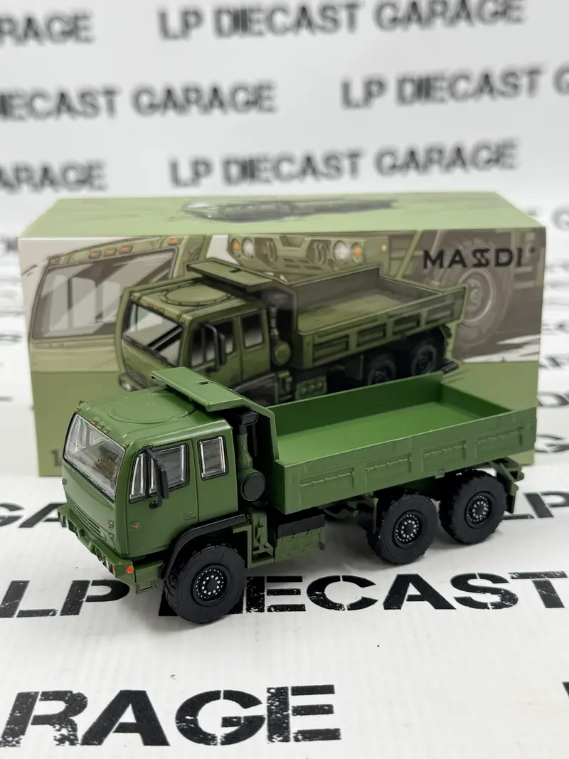 MODEL TRUCK FMTV M1090 Military Dump Truck Green 1