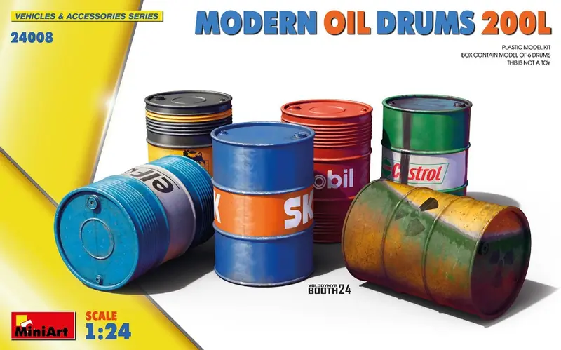 MODERN OIL DRUMS 200L KIT 1