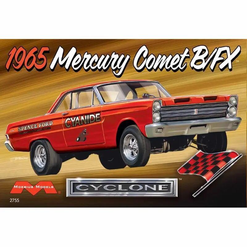 Moebius 1/25 1965 Mercury Comet B/FX Cyclone Model Kit