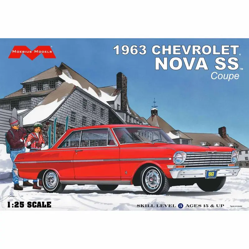 Moebius 1963 Chevrolet Nova SS Coupe (1/25)