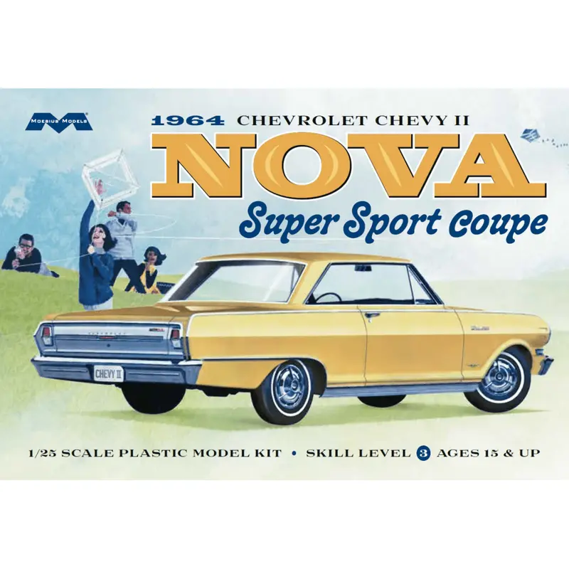 Moebius 1964 Chevy Nova Super Sport 1