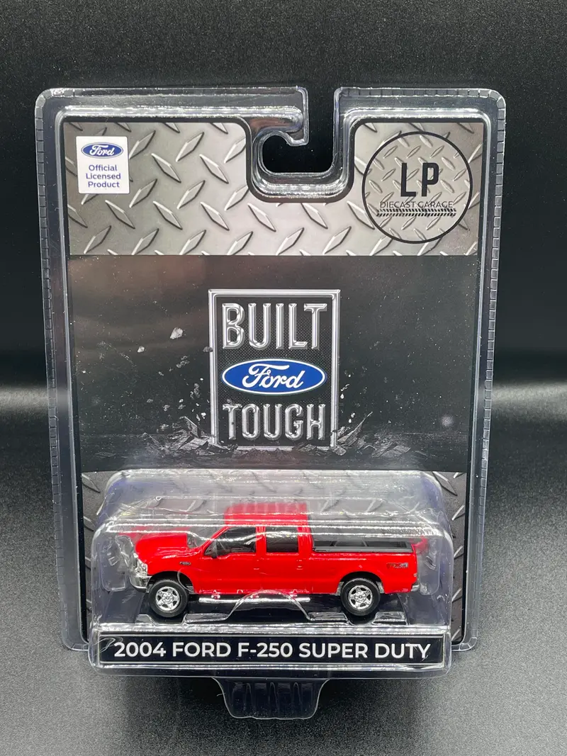 MOTORMAX 2004 Ford F-250 Truck Bright Red LP Exclusive 1