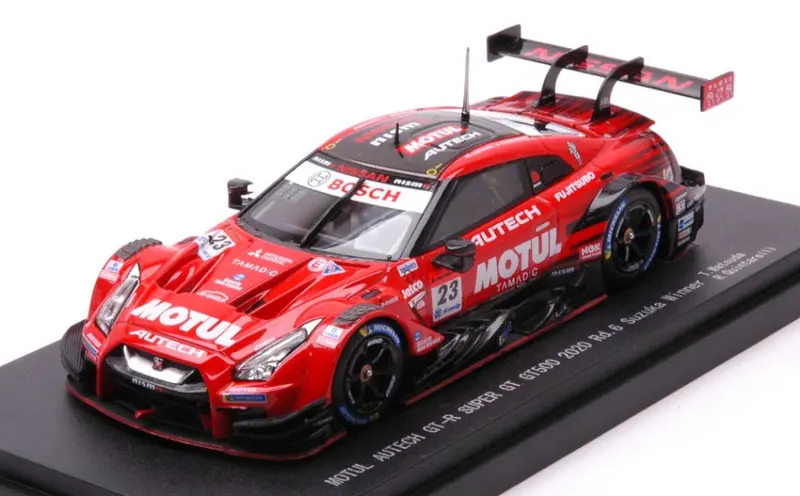 MOTUL AUTECH GT-R N.23 SUPER GT500 2020 SUZUKA WINNER MATSUDA-QUINTARELL - Ebbro - EB45767