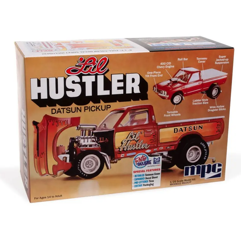 MPC 1975 Datsun Pickup "Li'l Hustler" 1