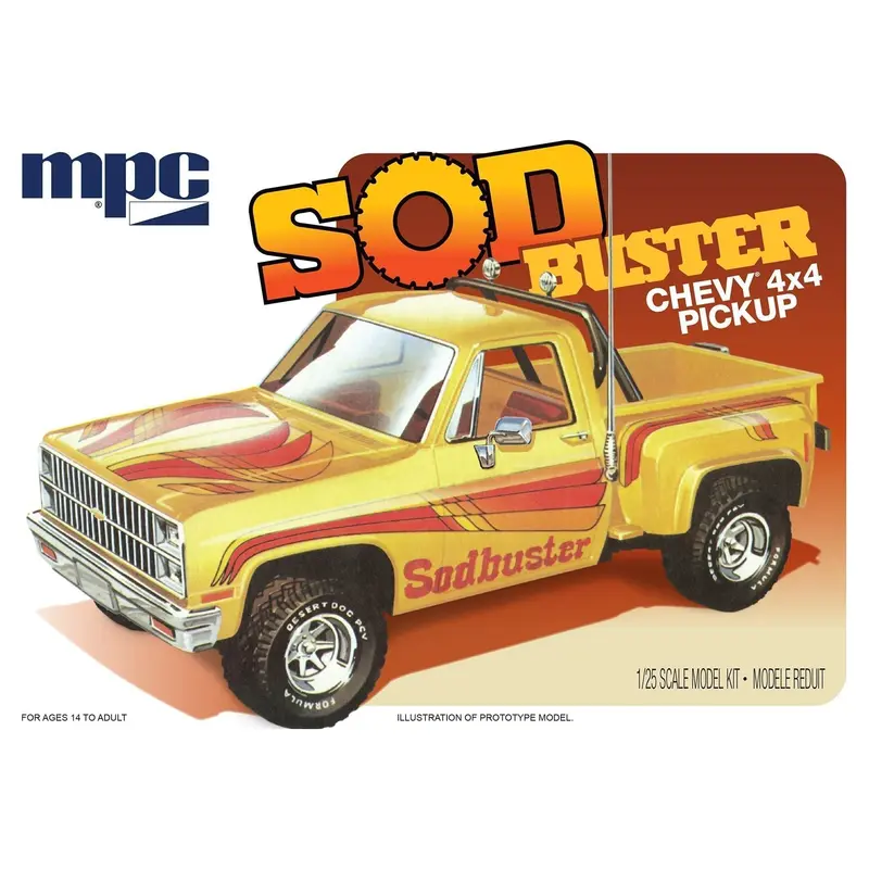MPC 1981 Chevy Stepside Pickup Sod Buster 1