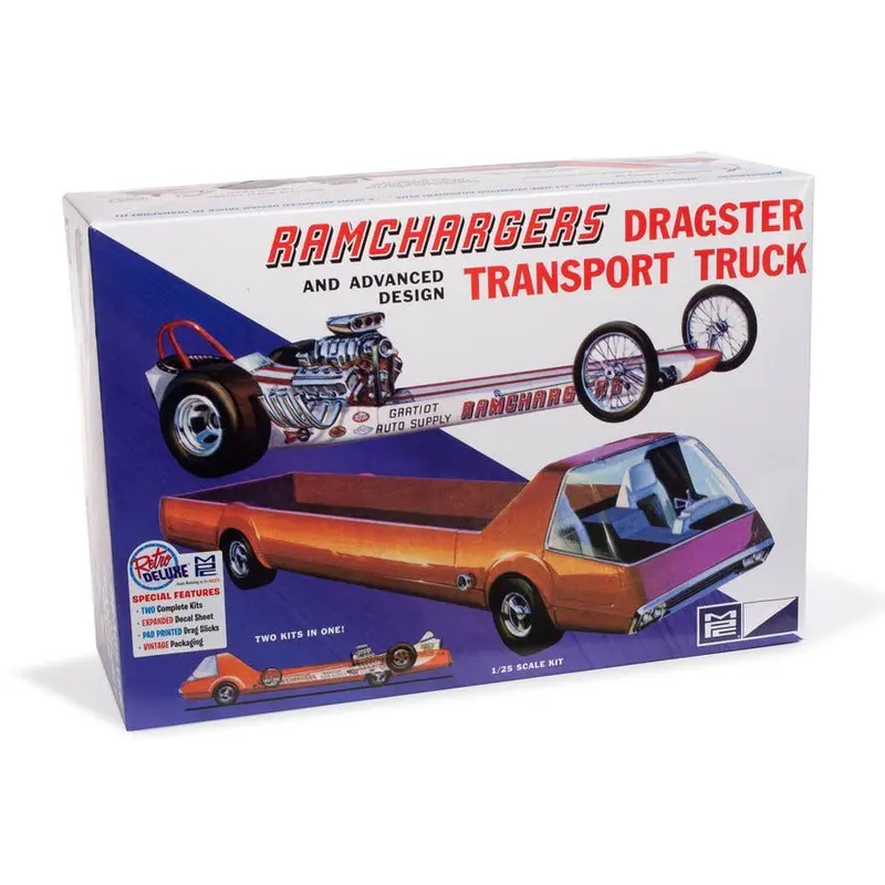 MPC Ramchargers Dragster & Transporter Truck 1