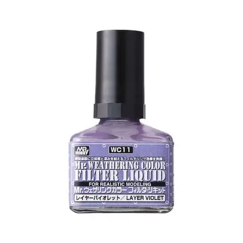 Mr Hobby Filter Liquid Violet Weat