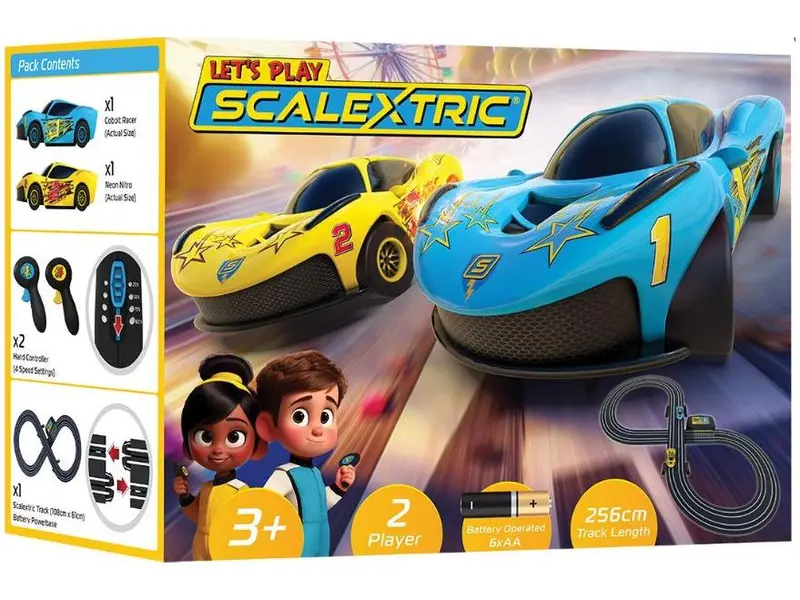 My First Scalextric Let's Play! Battery Powered Race Set 1