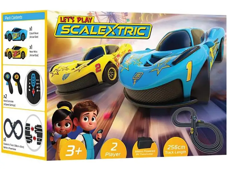 My First Scalextric Let's Play! Mains Powered Race Set 1