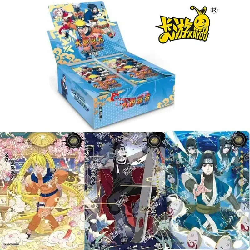 Naruto Kayou Official Trading Card WAVE 7 TCG CCG 30 Pack Booster Box New Sealed