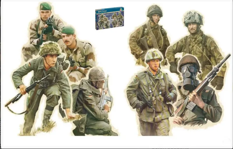 NATO TROOPS 1980s KIT 1