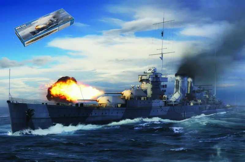 NAVE BRITISH ROYAL NAVY HMS YORK KIT 1