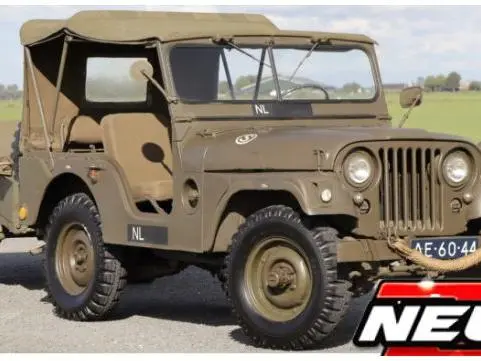 NECAF 1/4 Ton NL 1955 + Trailer Closed Top 1