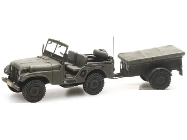 NECAF 1/4 Ton NL 1955 + Trailer Open Top 1