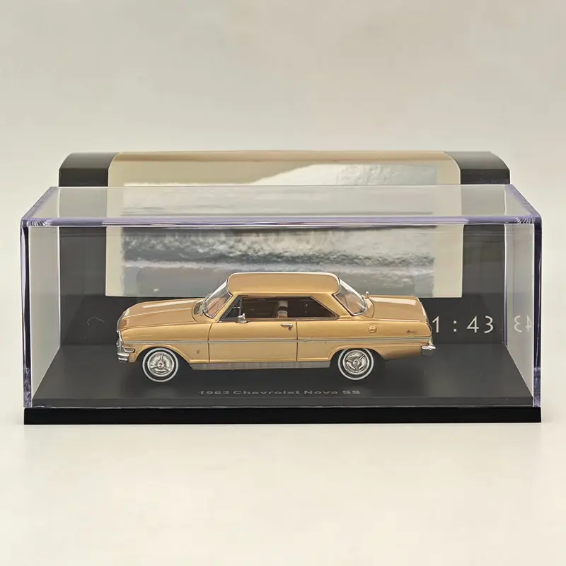 NEO 1/43 1963 Nova SS Gold Resin Models Car Colllection