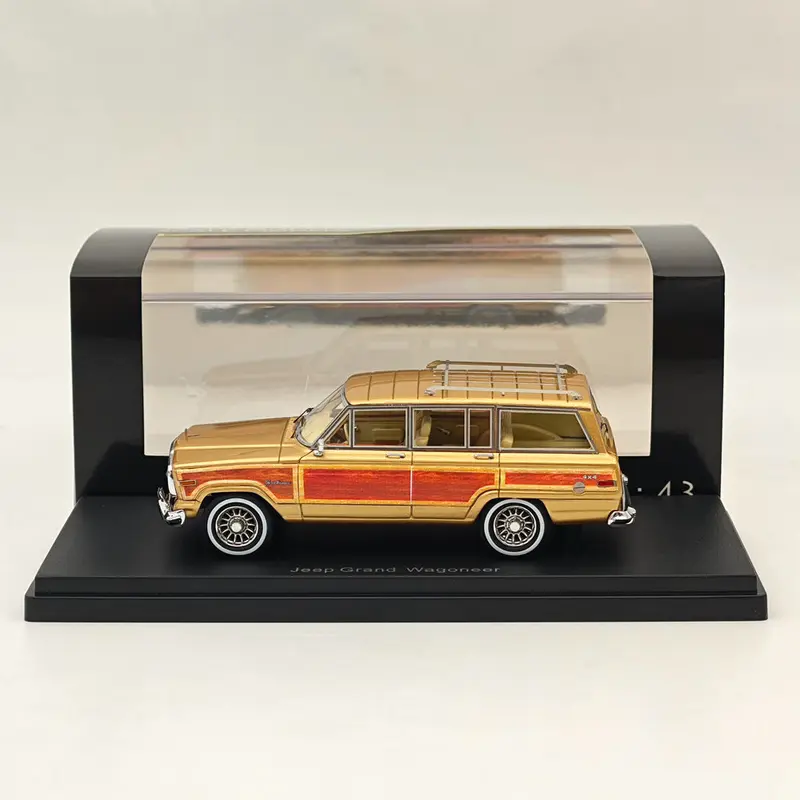 NEO 1/43 Jeep Grand Wagoneer Gold Resin Models Car Limited Colllection