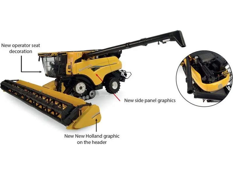 New Holland CR10.90 Tractor 2023 1