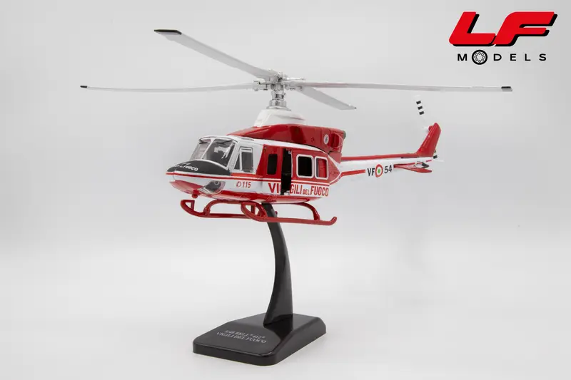 NEWRAY AUGUSTA WESTLAND BELL 412 ELICOTTERO VIGILI DEL FUOCO 1