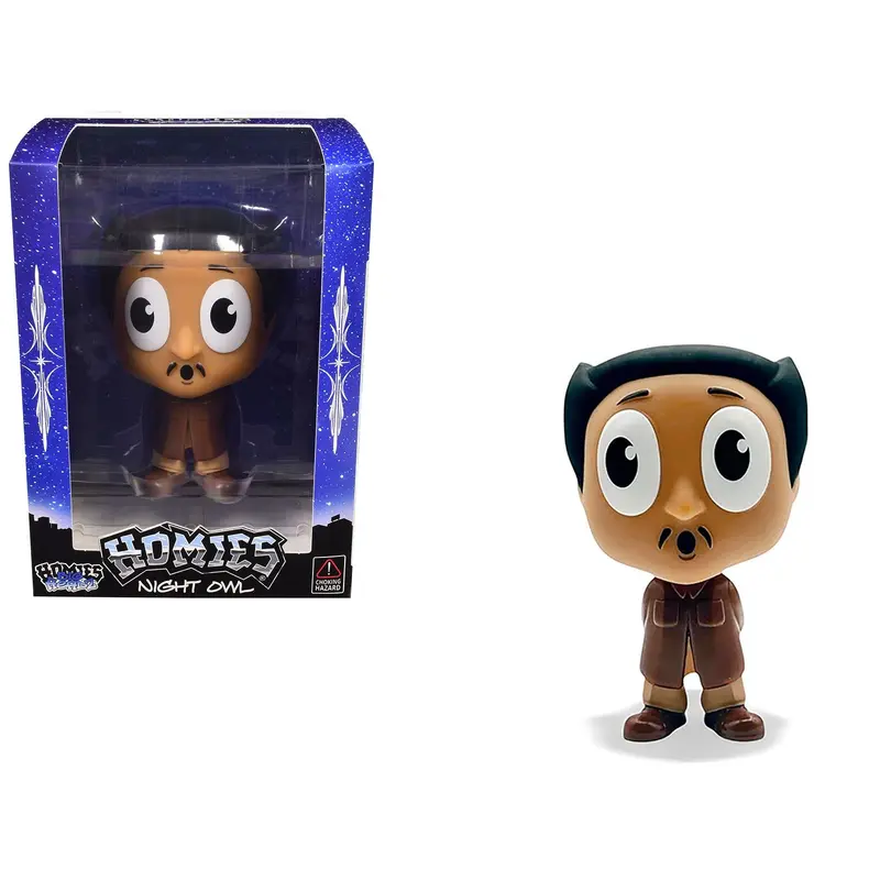 Night Owl 4.5" Figure "Homies Big Headz" Series 5 Model by Homies