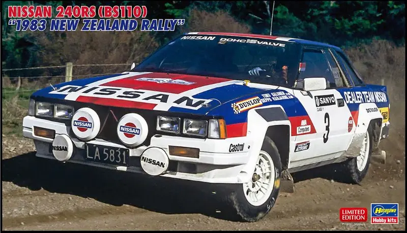 NISSAN 240Rs 1983 NEW ZELAND RALLY KIT 1