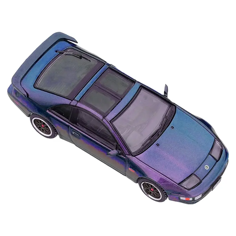 Nissan Fairlady Z (Z32) RHD (Right Hand Drive) Midnight Purple II Metallic "Hong Kong Ani-Com and Games 2022" Event Edition 1/64 Diecast Model Car by Inno Models