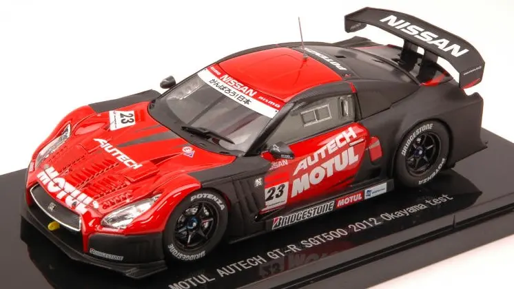 NISSAN GT-R N.23 SGT500 2012 OKAYAMA TEST 1