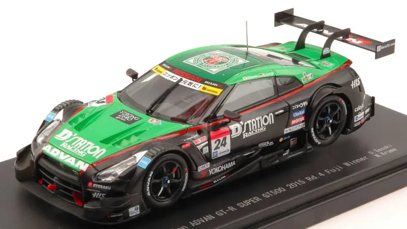 NISSAN GT-R N.24 WINNER FUJI SUPER GT500 2015 D.SASAKI-M.KRUMM 1
