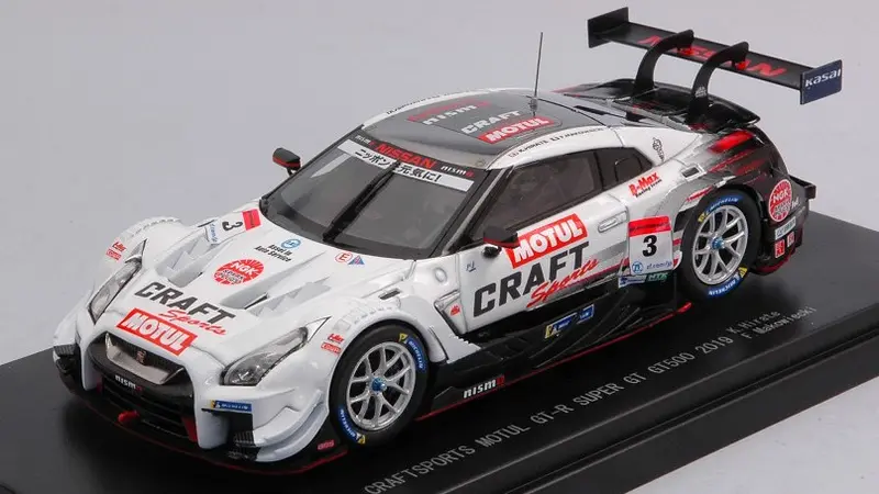 NISSAN GT-R N.3 SUPER GT500 2019 K.HIRATE-F.MAKOWIECKI 1