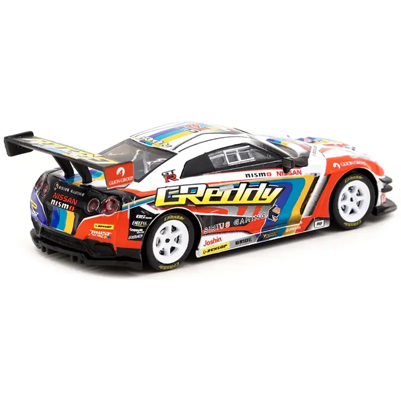 Nissan GT-R NISMO "TRUST e-Racing - GReddy" "Hobby64" Series 1/64 Diecast Model Car by Tarmac Works