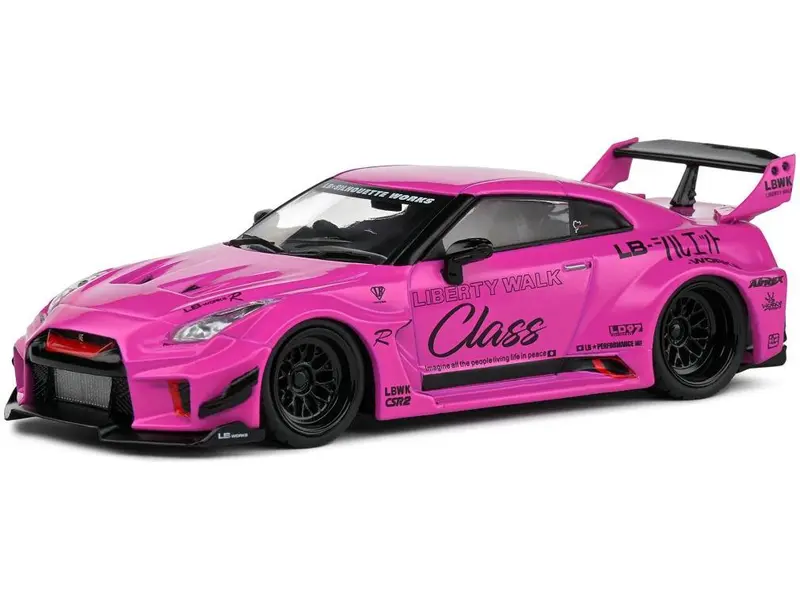 Nissan GTR35 LBWK Silhouette 2019 Purple 1