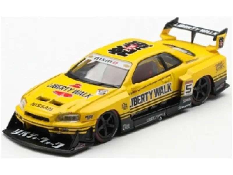 Nissan LB-ER34 Super Silhouette Skyline Sport Yellow (RHD) 1