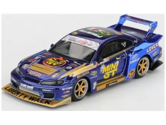 Nissan LB-Super Silhouette S15 Silvia #555 Liberty Walk 2025 Halloween (RHD) Blister Packaging 1