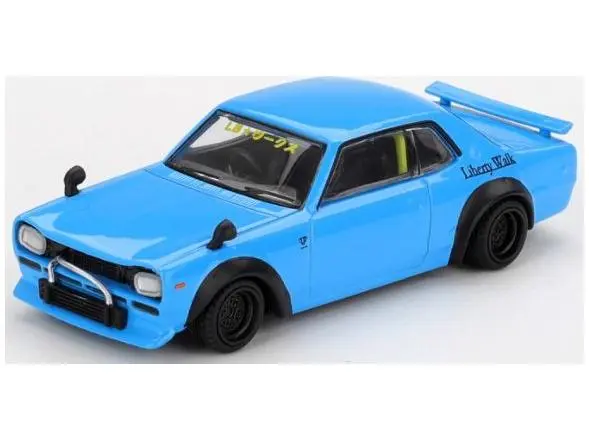 Nissan LB Works Hakosuka Baby Blue (RHD) Blister Packaging 1