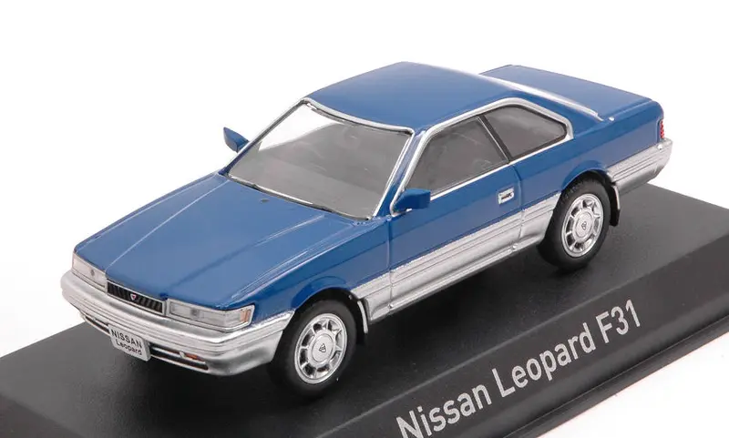 NISSAN LEOPARD F31 1986 BLUE METALLIC 1