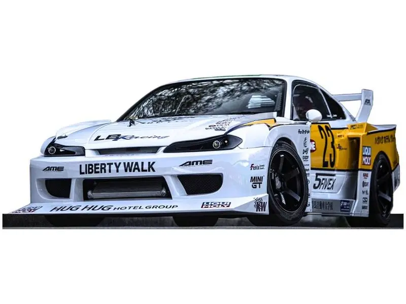 Nissan S15 Silvia LB Super Silhouette White 2021 1