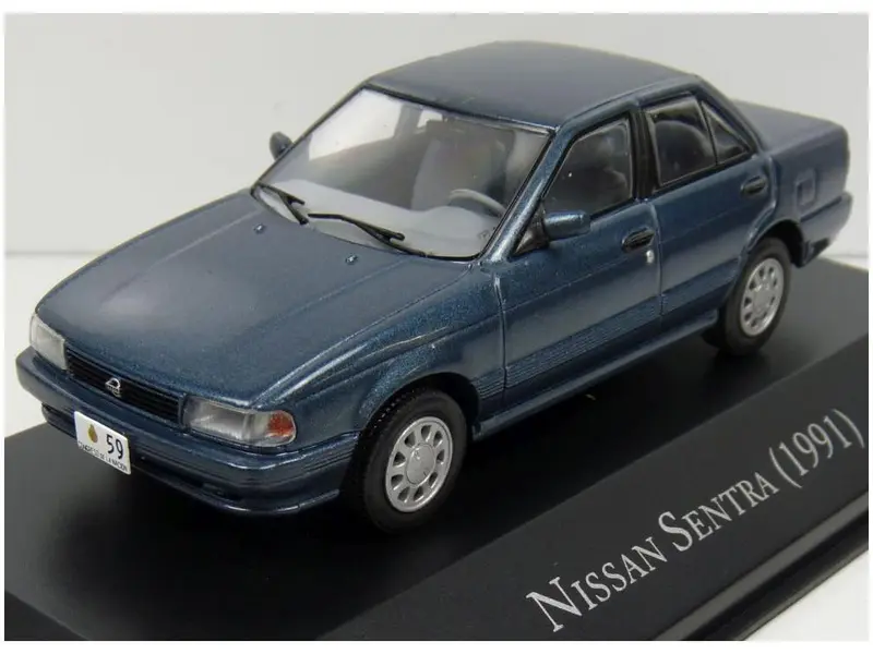 Nissan Sentra Met. Grey (Ral 7011) 1991 (Argentina Spec.) 1