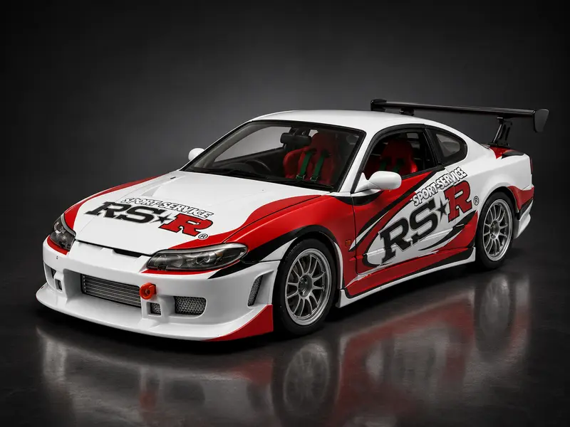 Nissan Silvia S-15 RS-R white 1
