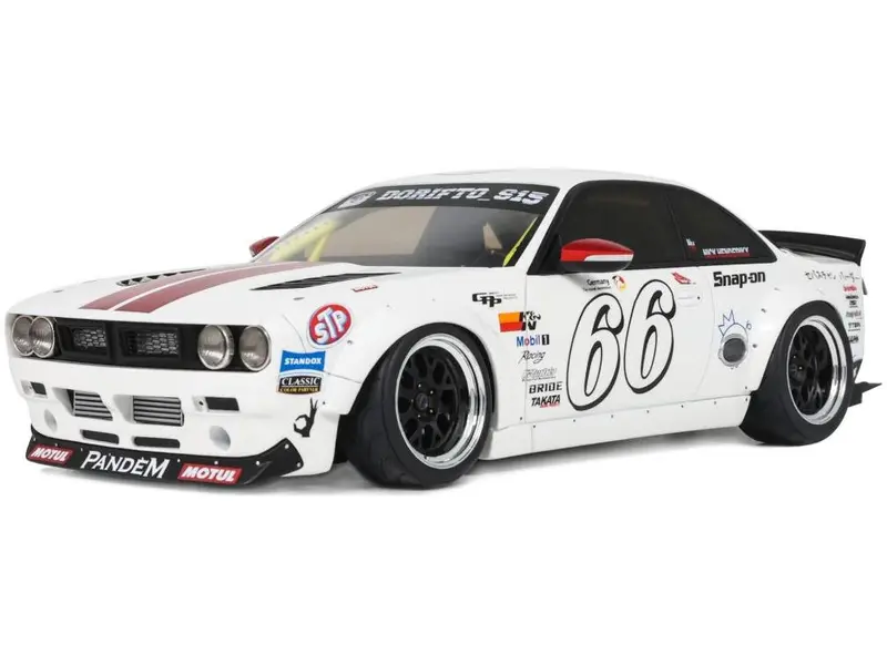 Nissan Silvia S14 Boss Rocket Bunny White 2024 1