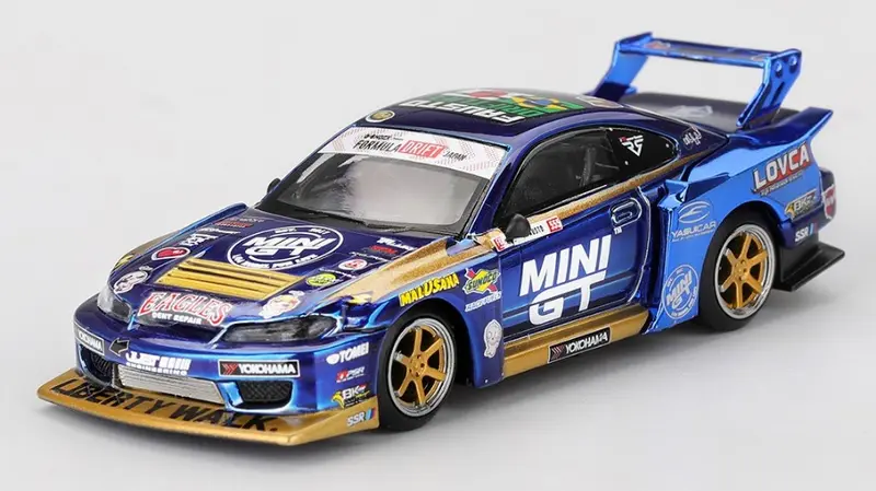 NISSAN SILVIA S15 LBSUPERSILHOUETTE #555 TEAM MINI GTLIBERTY WA 1