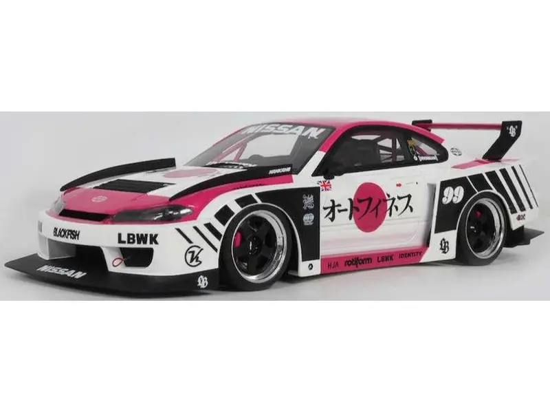 Nissan Silvia (S15) Super Silhouette By LB-Works Pink 2025 1