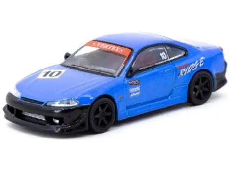 Nissan Silvia (S15) Vertex (Tarmac Works 10th Anniversary) Blue/Black 1