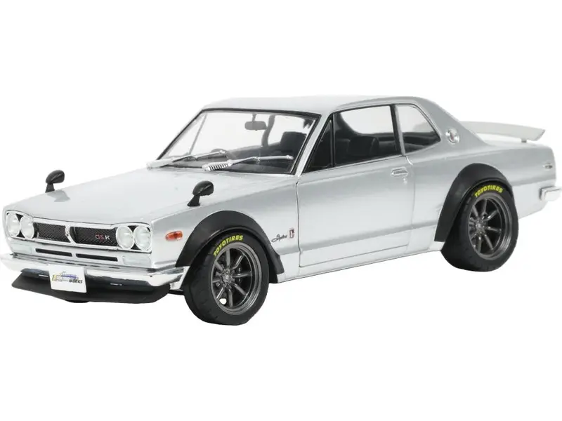 Nissan Skyline 2000 GT-R (KPGC10) Hakosuka Silver 1970 1