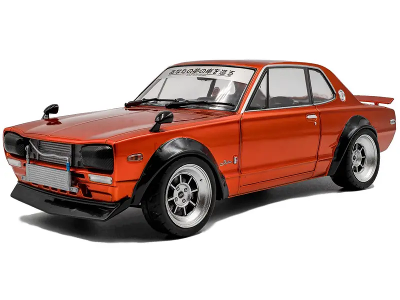 Nissan Skyline (C10) Hakosuka Solido Works Orange Metallic 1970 1