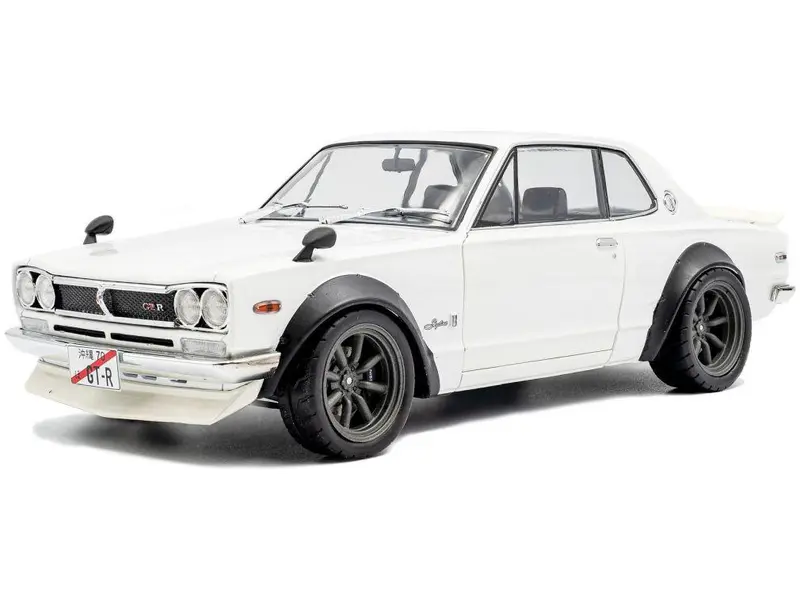 Nissan Skyline (C10) Hakosuka Solido Works Pearl White 1970 1