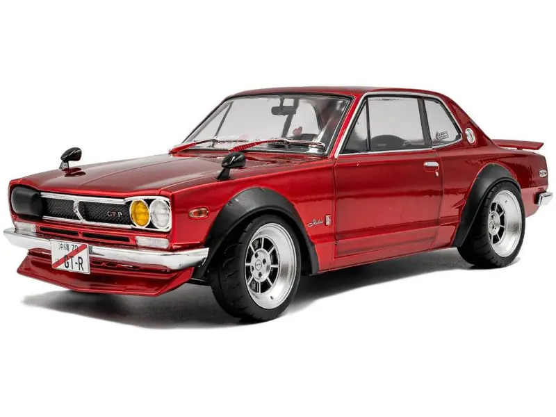 Nissan Skyline (C10) Hakosuka Solido Works Red Metallic 1970 1